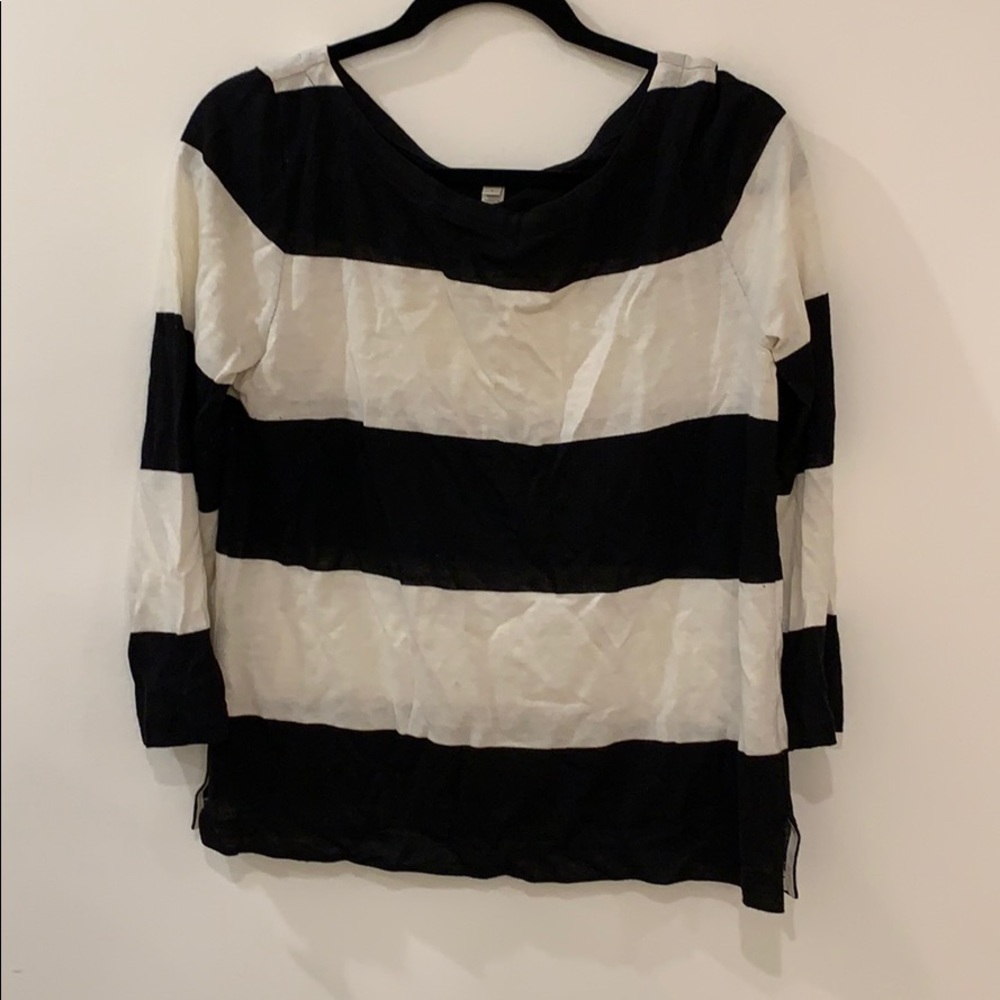 J crew striped shirt